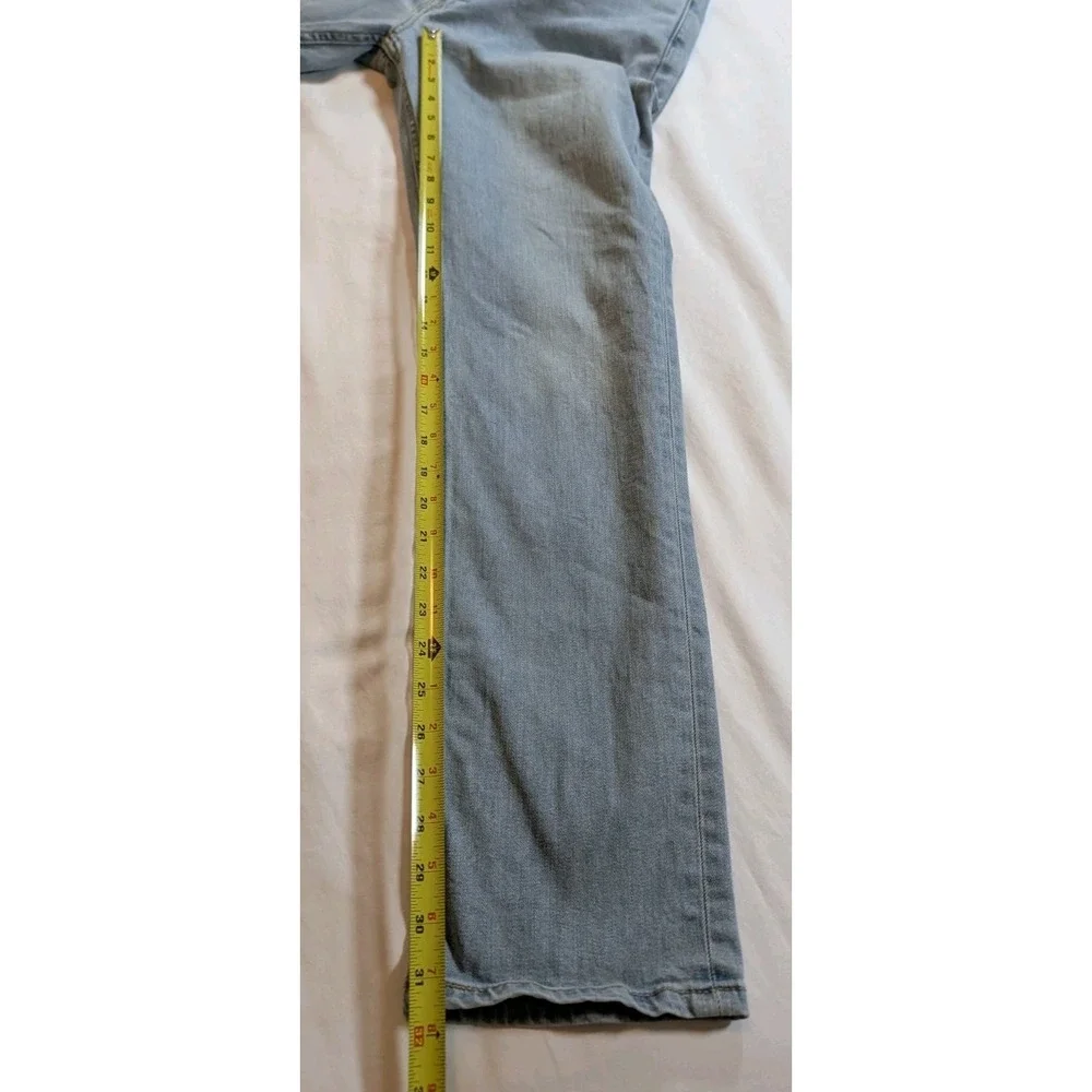 Levi's 511‎ Slim Fit Jeans Men's 34x32 Light Wash Blue Denim Stretch CW-4416